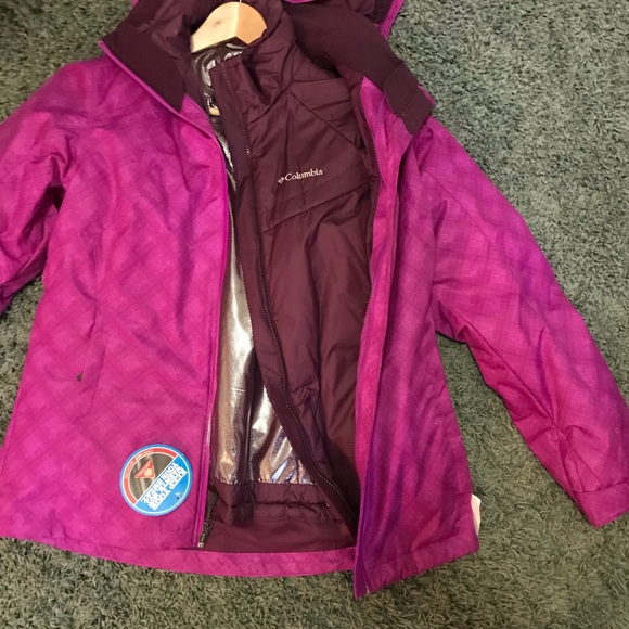 Columbia OmniHeat Interchange Fuchsia Jacket BNWT - Picture 15 of 15